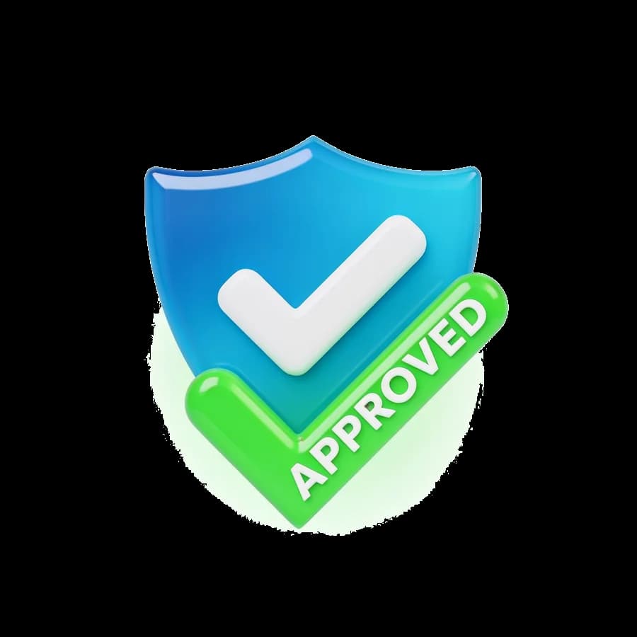 Selo de certificado aprovado